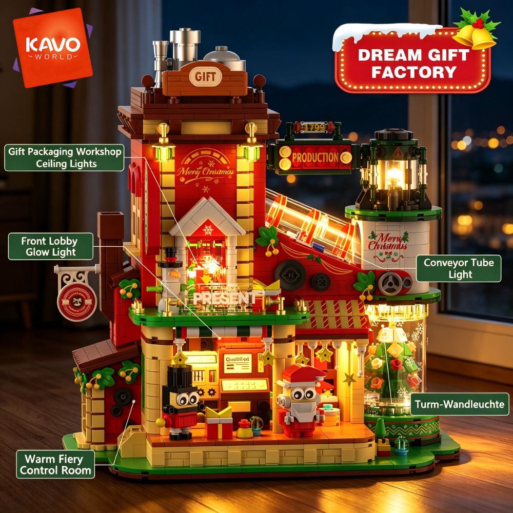 KAVOWORLD 2775PCS Brinquedo de - Home Decor Lighting Brands avaliação e preço